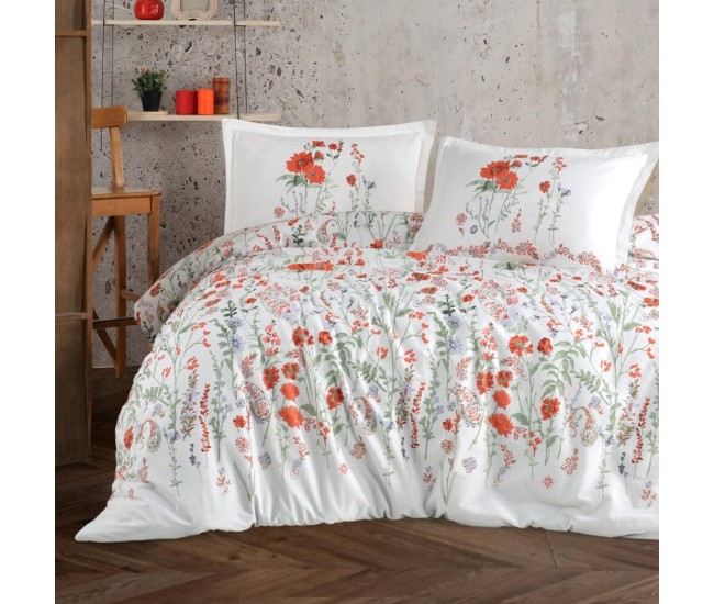 Lenjerie de pat ranforce clasy king size (elyese)